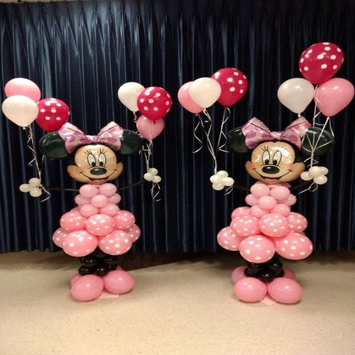 Party Balloons Minnie Mouse Helium Balloons Bouquet-42