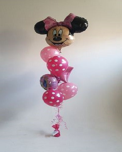Party Balloons Minnie Mouse Helium Balloons Bouquet-9
