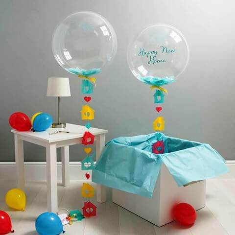 New Home Confetti Balloon 1Ct.