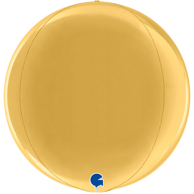 Party Balloon Gold ORBZ (15") Foil Balloon