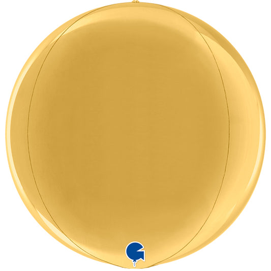 Party Balloon Gold ORBZ (15") Foil Balloon