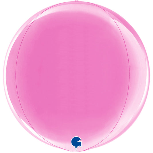 Party Balloon Fuxia ORBZ(15") Foil Balloon