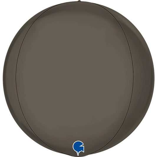Party Balloon Platinum Grey ORBZ(15")Foil Balloon