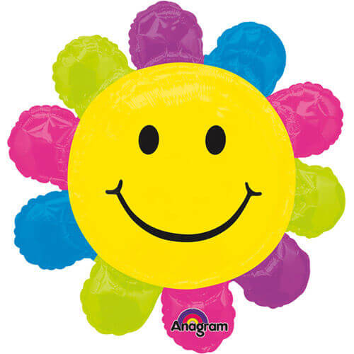 Party Balloon 18" Bright Butterfly Foil Balloon