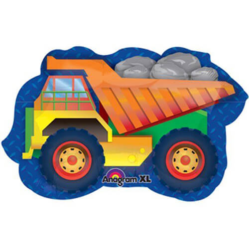 Party Balloon 28" Dump Truck Foil Balloon P35