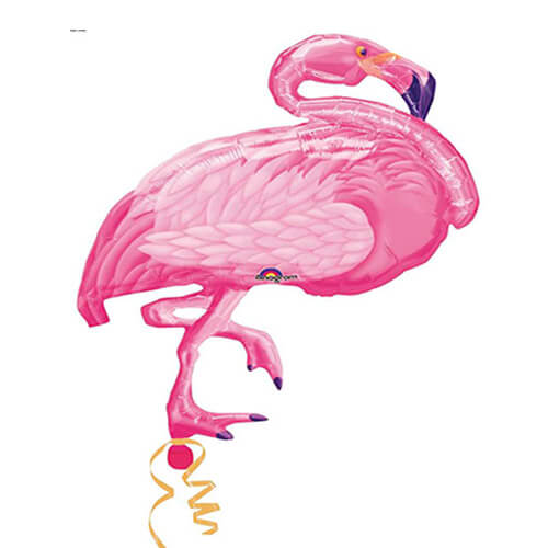 Party Balloons- Flamingo Super Shape  Foil Balloon 