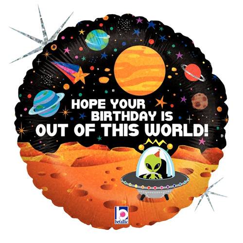 Party Balloon Alien Birthday
