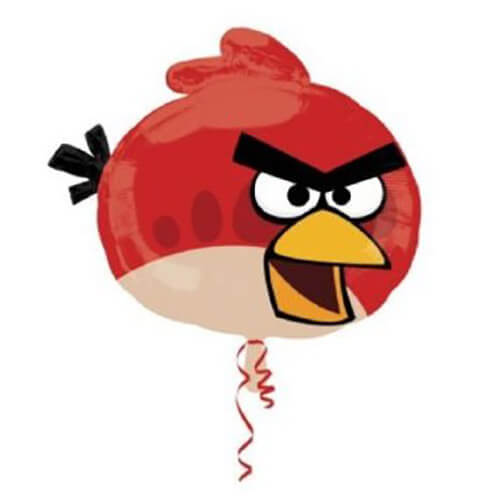 Party Balloon 18"Angry Birds-Red Bird Foil Balloon P38 