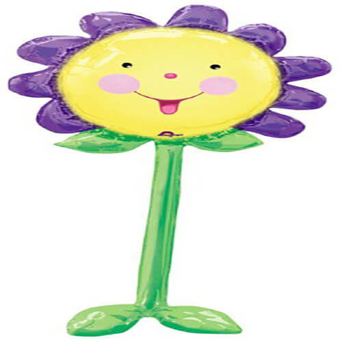 Party Balloon 36" Chatterbox Purple D&eacute;cor Airwalker Foil Balloon