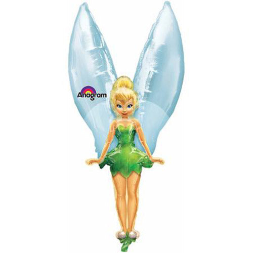 Party Balloon Tinker Bell See Thru Ultra Shape Foil Balloon 