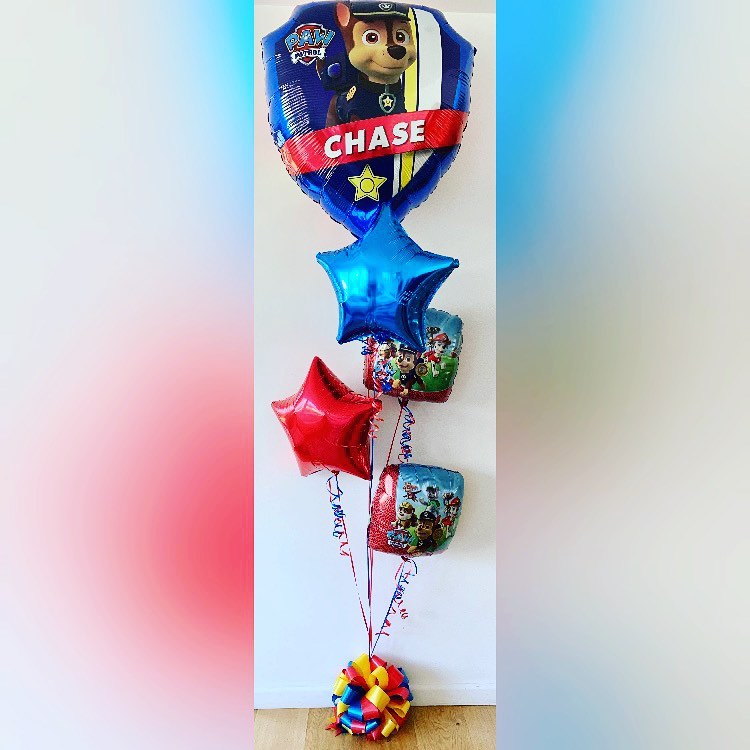 Paw Patrol Supershape And Stars Balloon Bunch