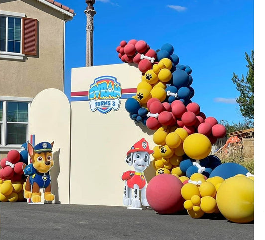 Paw Patrol Theme Balloon Decoration