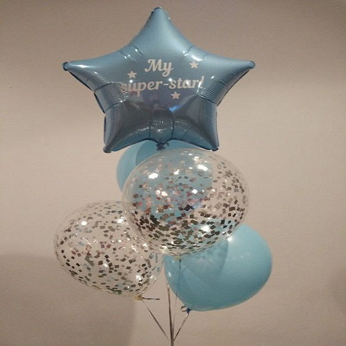 Party Balloon Patel Theme Helium Balloons Bouquet-10