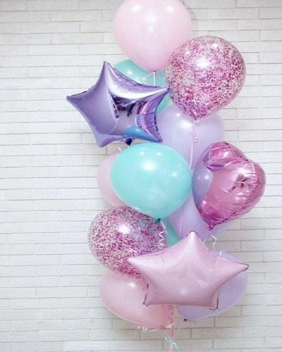 Party Balloon Patel Theme Helium Balloons Bouquet-21