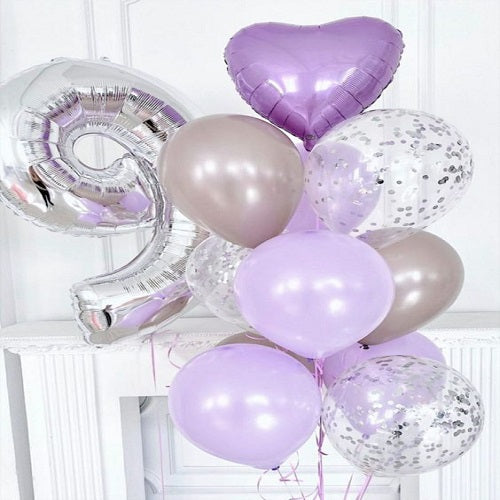 Party Balloon Patel Theme Helium Balloons Bouquet-24