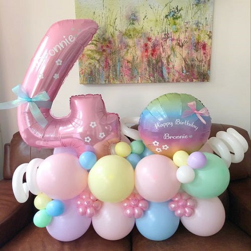 Party Balloon Patel Theme Helium Balloons Bouquet-28