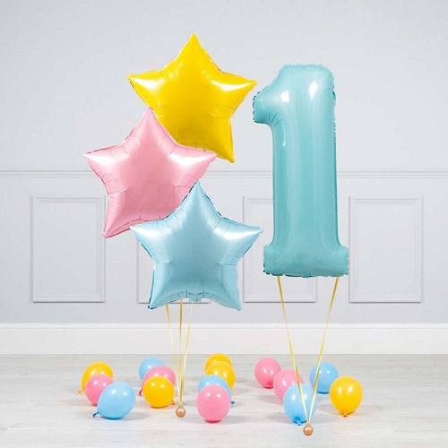 Party Balloon Patel Theme Helium Balloons Bouquet-29