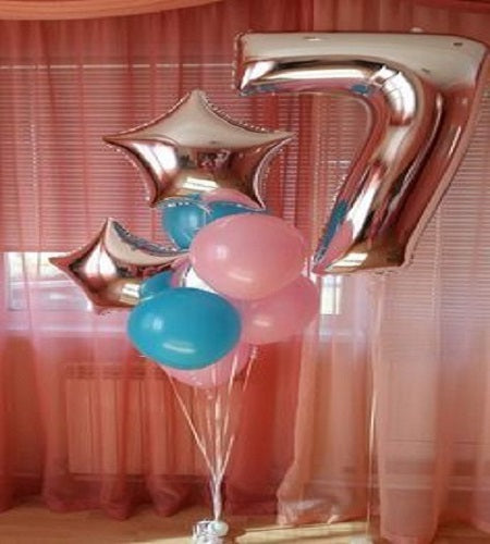 Party Balloon Patel Theme Helium Balloons Bouquet-3