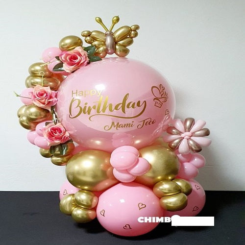 Party Balloon Patel Theme Helium Balloons Bouquet-32