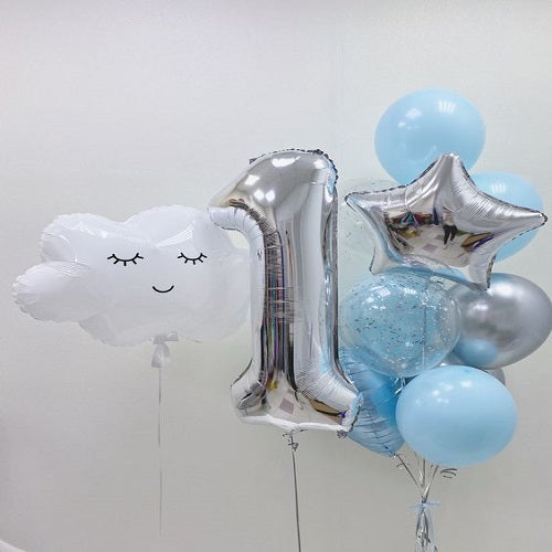 Party Balloon Patel Theme Helium Balloons Bouquet-5