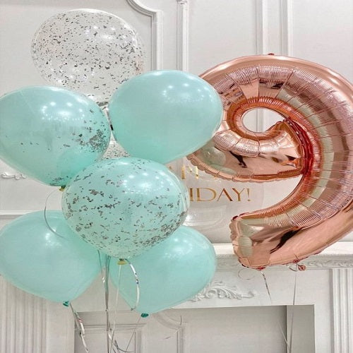 Party Balloon Patel Theme Helium Balloons Bouquet-7