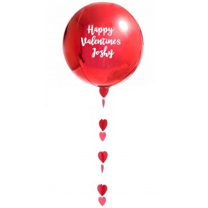 Valentine Day Personalized Balloon Bouquets 