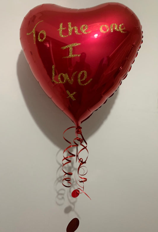 Valentine Day Personalized Balloon Bouquets 