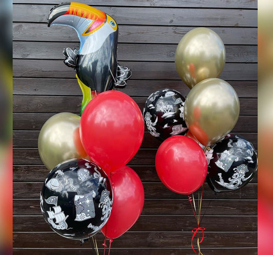 Pirate Skull Theme  Balloon Bouquet