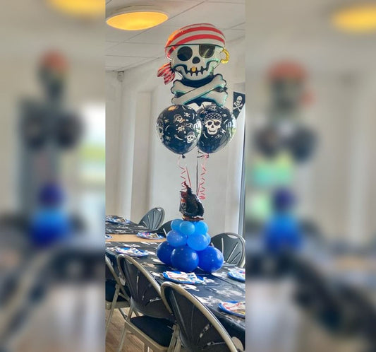 Pirate Skull Balloon Bunch