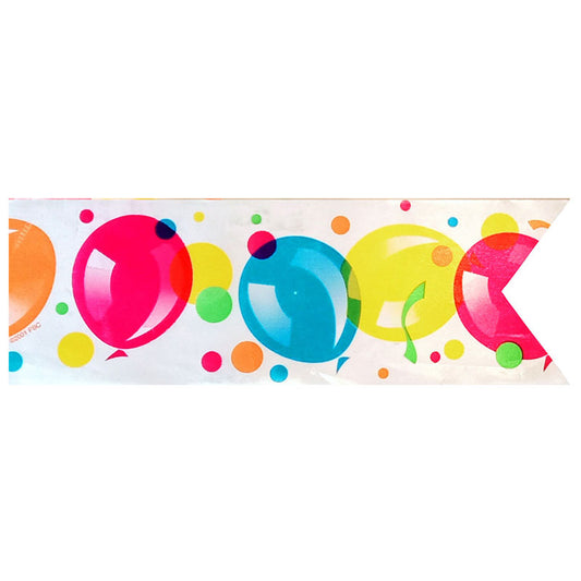 SPARKLING BALLOONS PRINTED RIBBON