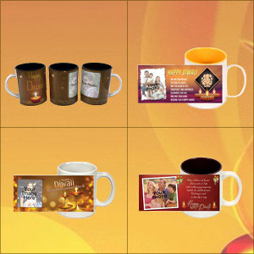 Fusion Diwali Personalized - Mug Multi Color