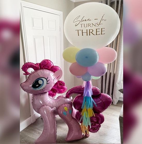 Party Balloon My Little Pony Helium Balloons Bouquet-18