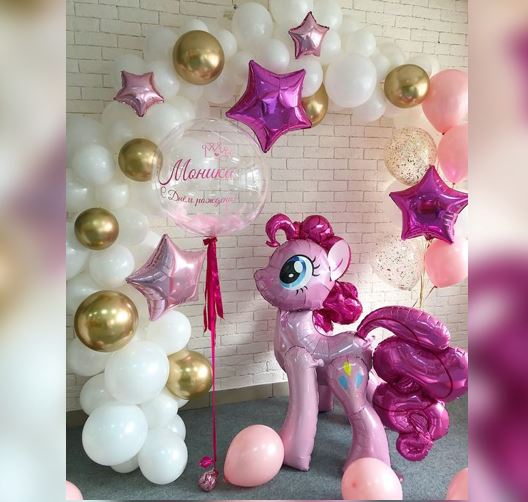 Party Balloon My Little Pony Helium Balloons Bouquet-51