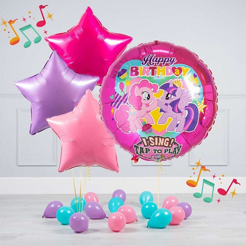 Party Balloon My Little Pony Helium Balloons Bouquet-28