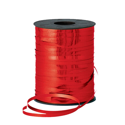 Party Balloons Iridesecent Red Curling Ribbon 1Ct.