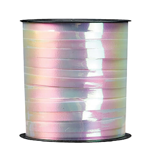 Party Balloons Iridesecent White Curling Ribbon 1Ct.