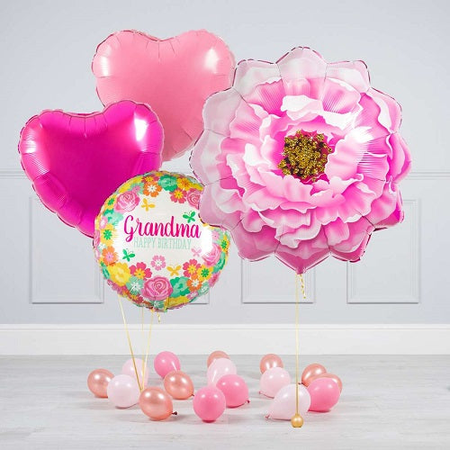 Party Balloon Rose Gold Helium Balloons Bouquet -30
