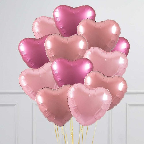 Party Balloon Rose Gold Helium Balloons Bouquet -31