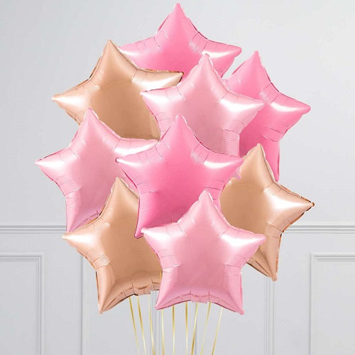 Party Balloon Rose Gold Helium Balloons Bouquet -37