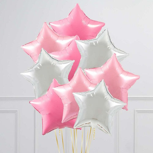 Party Balloon Rose Gold Helium Balloons Bouquet -8