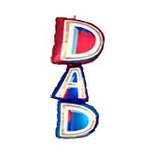 Party Balloon Large XL Dad Birthday Balloons P30