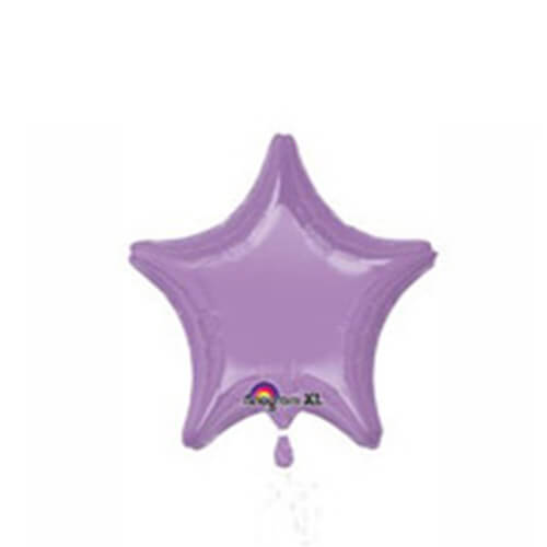 Party Balloon 18"Pearl Lavender Star Decoration Foil Balloon S15