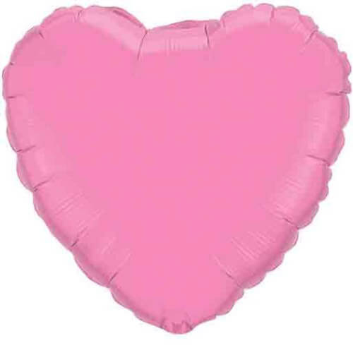 Party Balloon 18" Pink Heart Foil Balloon