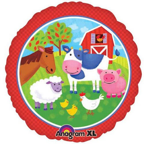 Party Balloon Barnyard Friends Helium Foil Balloon
