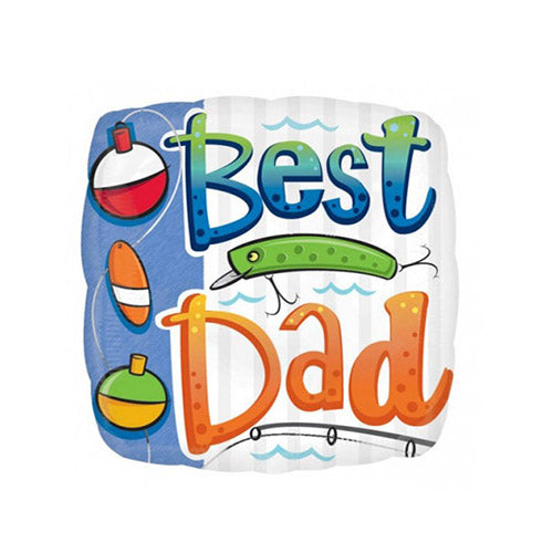 Party Balloon 18" Best Dad Foil Balloon