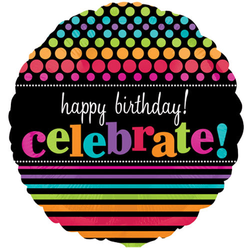 Party Balloon 18" Party On Celebrate Foil Balloon P40