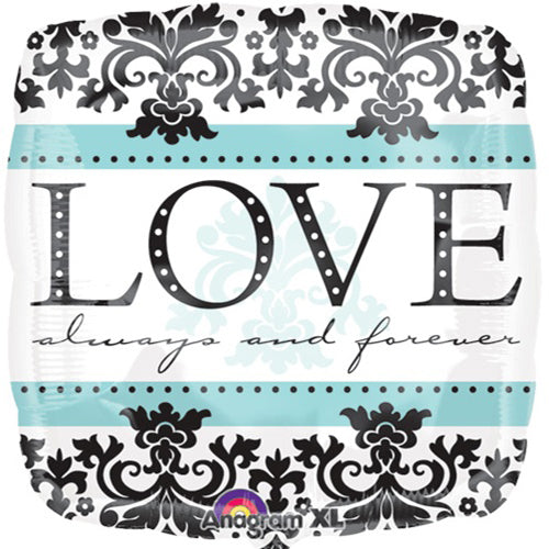 Party Balloon 18" Always &amp; Forever Foil Balloon S40