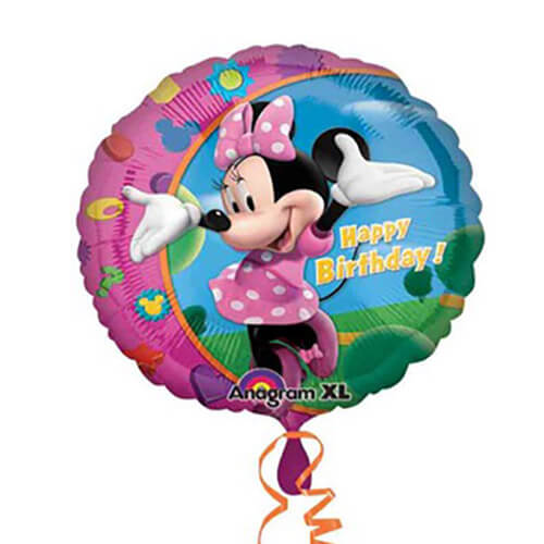 Party Balloon 18" Minnie Happy Birthday Foil Balloon S60