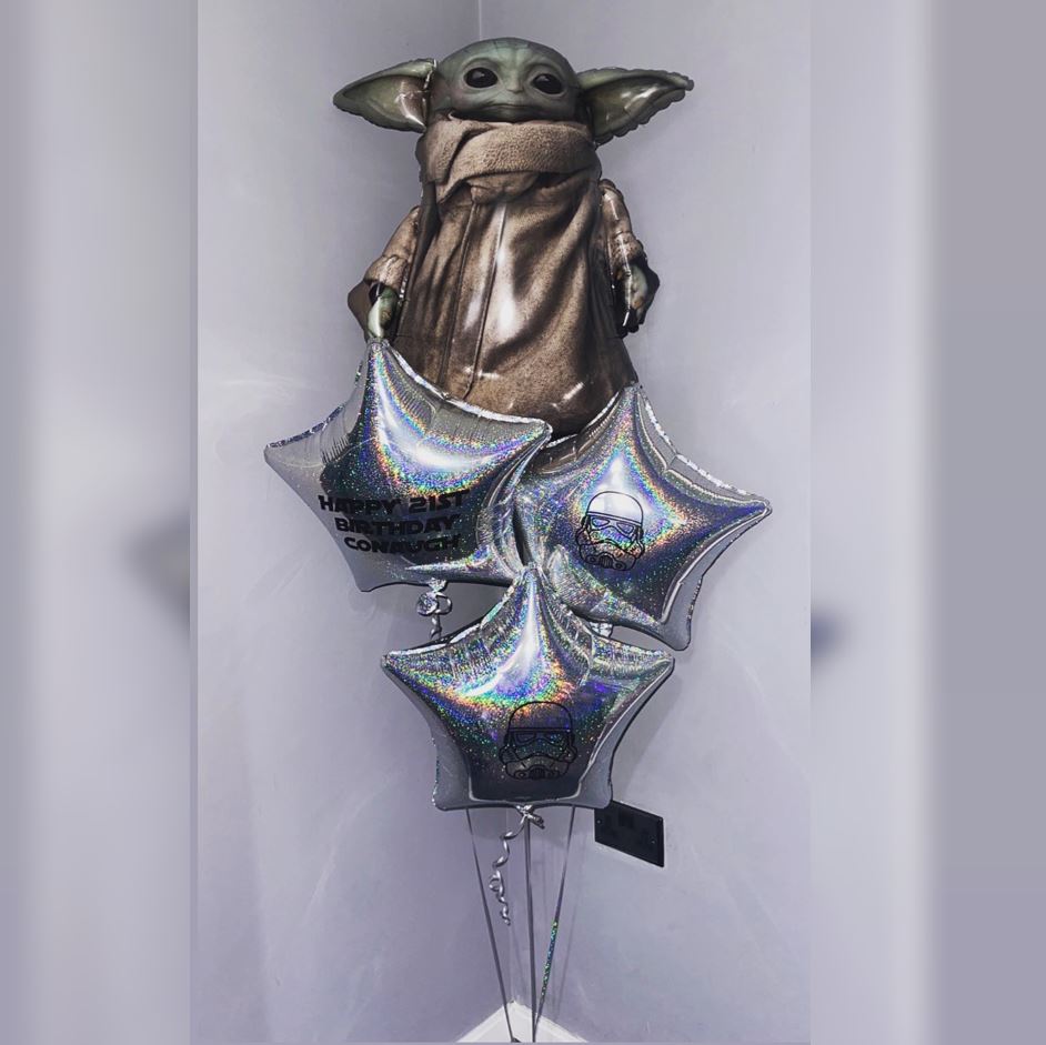 Star War The Child Balloon Bunch