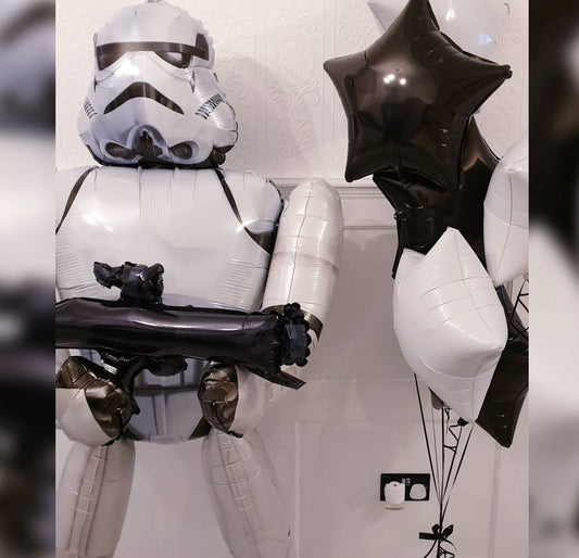 Star War Strom Trooper Balloon Bouquet